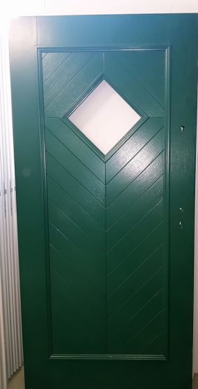 Zielone drzwi